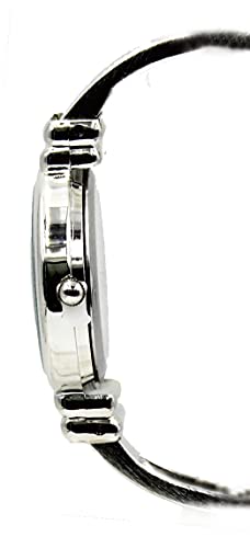 Wincci 2661-Q-TIME Women Classic Silver Tone Easy Read Bangle Cuff Watch thumb #1