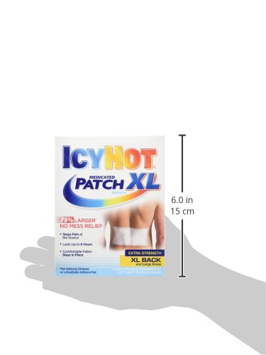 Icy Hot Original Xl Pain Relief Patch (3 Count) For Back And Large Areas #TOP7
