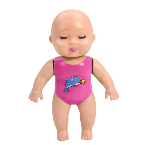 Juguete de piscina - Muñeca suave e impermeable | Juguete de agua para la bañera, para niños, niñas, interior, hogar y casa, baño, bañera, piscina, agua, familia