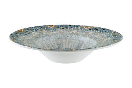 Bonna Pasta Teller Grain - 2er Set Porzellan, 28 Cm, Ofen- & Spülmaschinenfest