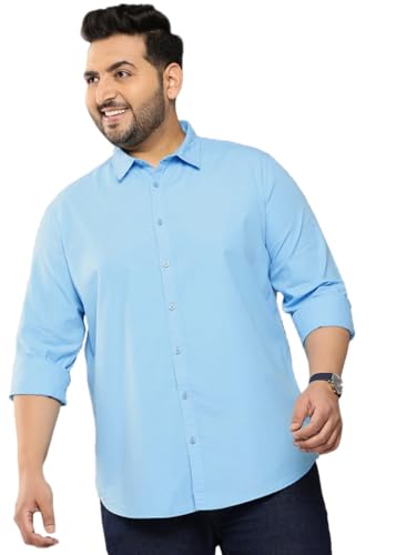 ELYYORK Shirt for Men Plus Size||Shirt for Men Plus Size 4XL||6XL Shirts for Men Plus Size||Plus Shirts for Men||Plus Size Shirts for Men Full Sleeve|| Formal Shirt for Men||CB-PLS-01