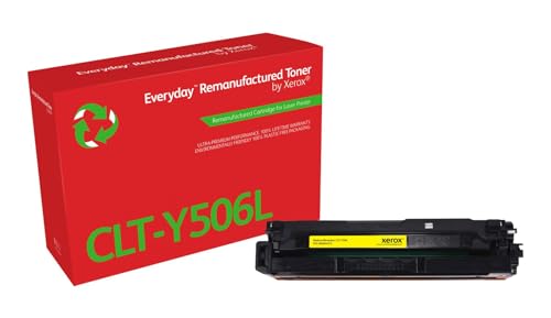 Xerox Everyday Toner Jaune Grande capacité, équivalent à Samsung CLT-Y506L 3500 Pages - (006R04315)