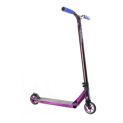 Hades Scooter Stunt Eros Coloris Chrome 3 Lines Purple/Green/Blue