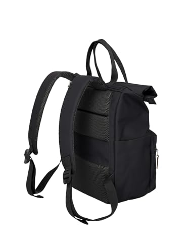 Sac à dos informatique rollup Travelite noir avec compartiment PC 14 pouces - 3