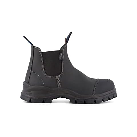 Blundstone 910 Black Leather Steel Toe Boots Cover