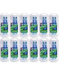 Scope Crest Minibrushes Mint Flavor 2-ct (12 Packs) Bundle with Tooth Whitening Pen