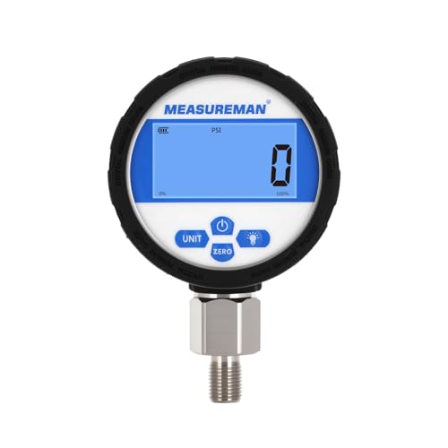 Manomètre hydraulique haute précision 0,4% en acier inoxydable