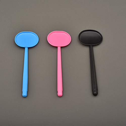 Image of mollensiuer 3 Set Plastic Handheld Eye Occluder Professional Eye Exam Occluder for Vision Test Ophthalmic Examination
