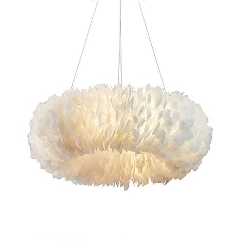Lampe à LED moderne suspension plume pour plafond de cuisine