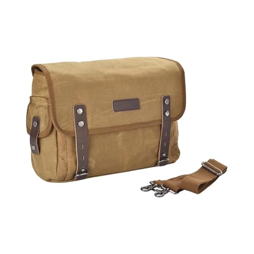 Sac étanche latéral pour Dyna et Softail, grande sacoche moto kaki
