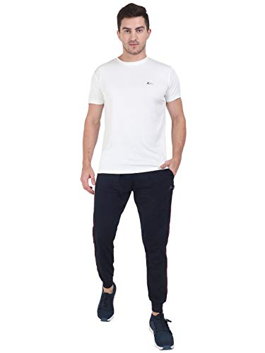 Image of Zeffit Men's Pc Cotton Ankle Grip Track Pant