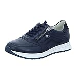 Flexible Laufsohle Waldläufer Damen Sneaker Weite H Blau, Schuhgröße:EUR 39