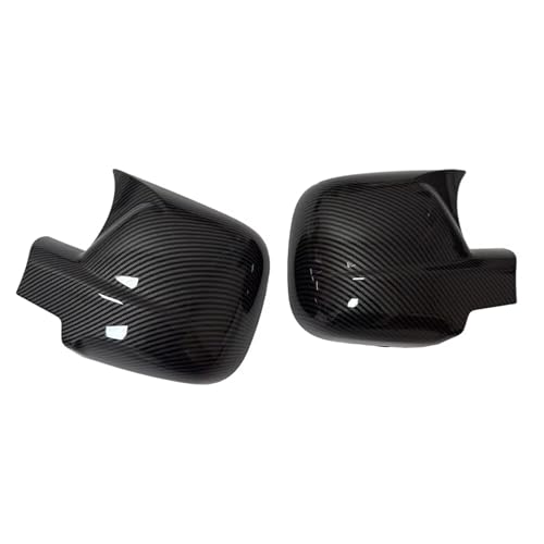 Autocollant rétroviseur latéral d'aile effet carbone pour Peugeot Partner II et Rifter
