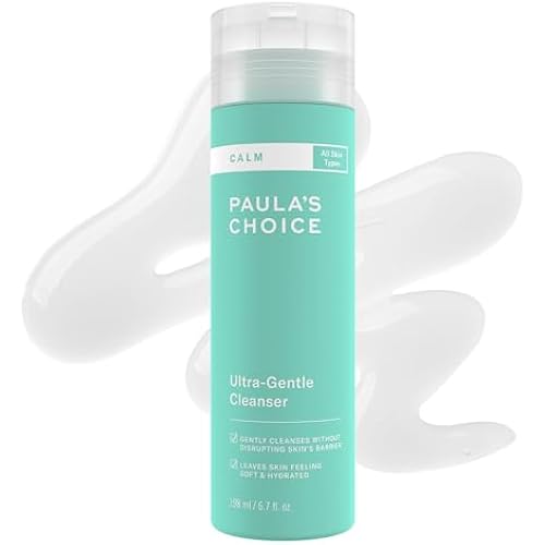 Paula's Choice CALM Ultra-Gentle Face Cleanser for Sensitive Skin, 6 Fl Oz