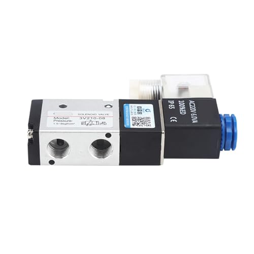 Électrovanne 3V210-08 1/4" commande directionnelle d'air pour commutation rapide 24V