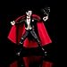 Jada Universal Monsters Dracula 6” Deluxe Collector Figure, Black, One Size
