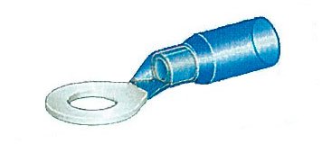 Cosse à œil pré-isolée OSCULATI bleu 5,3 mm connecteur câble électrique bateau