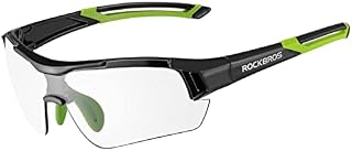 ROCKBROS Photochromic Cycling Sunglasses UV400 Protection Cycling Glasses PC Lens Sports Sunglasses for Cycling Fishing Driving Running Golf