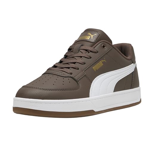 Image of PUMA Mens Caven Dime Lace Up Sneakers Shoes Casual - Black, Grey, Red