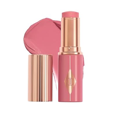 Charlotte Tilbury Unreal Healthy Glow Blush Stick - Buildable Cream Makeup with a Skincare-Infused Formula - Easy to Use, Blendable & Leaves Skin with a Luminous Sheen