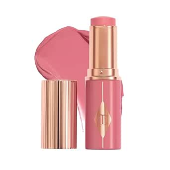 Charlotte Tilbury Unreal Healthy Glow Blush Stick - Buildable Cream Makeup with Skincare-Infused Formula