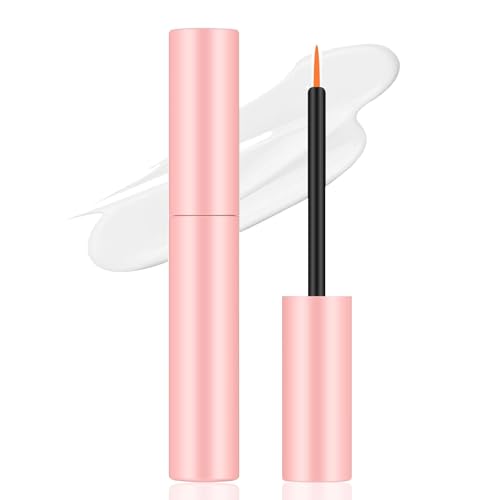 Eyelash Glue, Clear False Lashes Glue Waterproof Strong Hold Fast Drying for Individual Cluster Lash Latex Free Adhesive for Women Girls