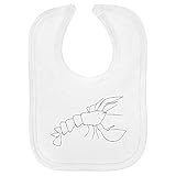 Dimensiones: 25cm x 36cm Azeeda \'Langosta\' Bebé Babero (BI00040097)