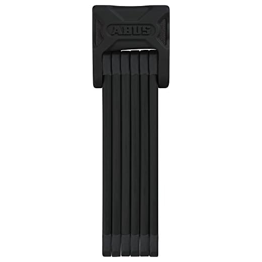 Abus 729836 Cykellås Bordo 6000/90, 90 cm Lång, Svart