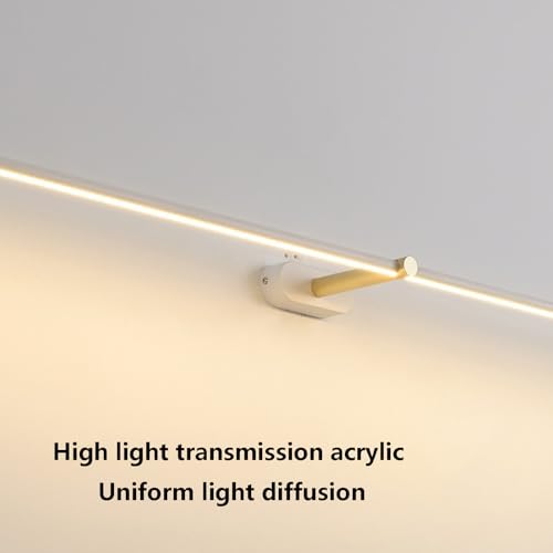 Lámpara de pared impermeable IP44 con luz cálida acrílica para espejo 3