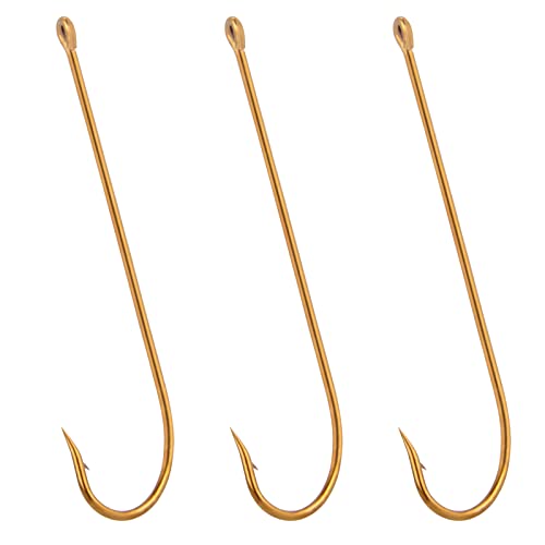 Dr.Fish Aberdeen Extra Long Shank Fishing Hooks #TOP30