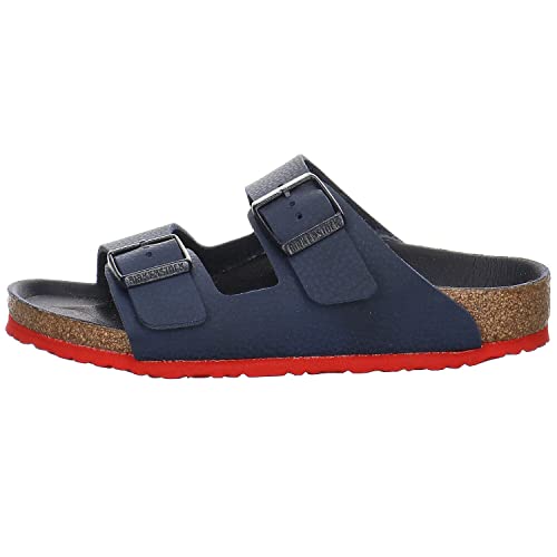 Image of Birkenstock Boy's Slippers, Red, 4 Big Kid
