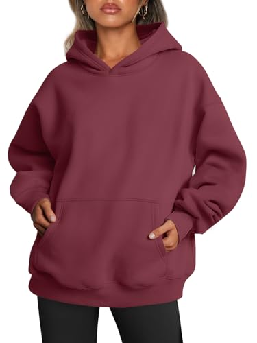 Trendy Queen Womens Oversized Hoodies Fleece Sweatshirts Sweaters Spring Outfits