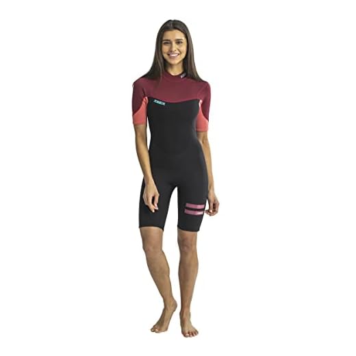 Jobe Damen Sofia Shorty 3/2 mm Neoprenanzug, Rosa, M
