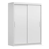 LOOK INDIVIDUEL - L'armoire à portes coulissantes s'adapte parfaitement à tout intérieur moderne et offre beaucoup d'espace de rangement grâce à la répartition pratique des compartiments.