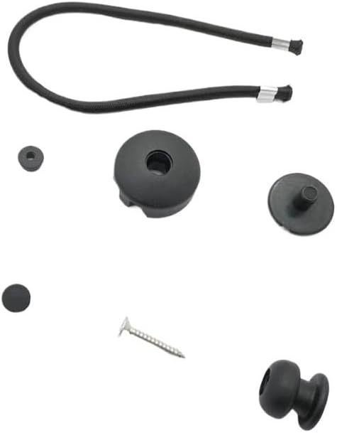 10PCS Marine Fastener Bungee Shock Cord Cover Clip Loop With Knob For Boat RV Truck Universal Tie Down Kit Parts [accessories]