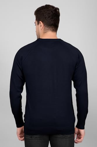 Image of GODFREY Round Neck Full Sleeve Woolen Sweater for Man Winter Wear - Regular Fit Pullover