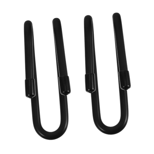 BRIGHTFUFU 1Set Surfboard Hanger Wall Mount Sliding Plate Hooks for Headpieces Durable Black Display Hook for Surfboard Snowboard and Skateboard Storage Home Garage