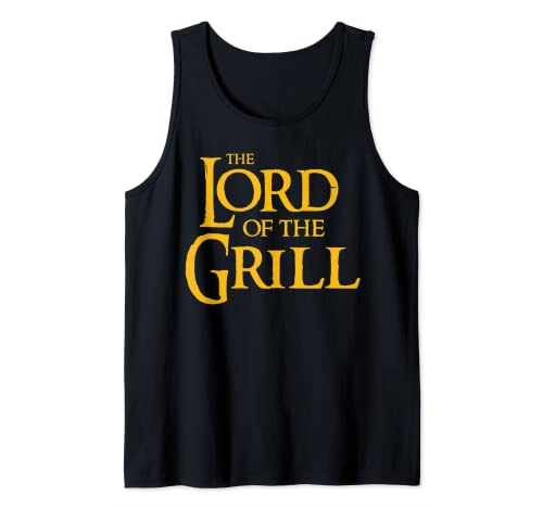 The Lord of The Grill - T-Shirt BBQ Meat Grilling Canotta