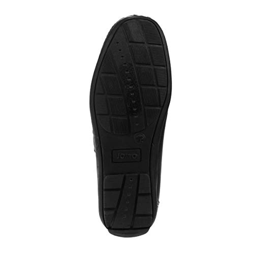 Josmo Boys Moccasin Driving Loafers - Casual Dress Penny Slip On Boat Shoes - Black (Size 1 Big Kid) by Josmo - Used condition - Image 5