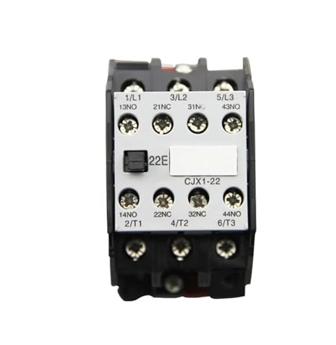 Contacteur 3TB43 CJX1 22A rail DIN avec contacts auxiliaires 2NO 2NC