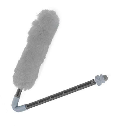 DAUERHAFT Wollmaterial Paintball Rakel, Wolle Paintball Barrel Single Swab Squeegee Buffer Reinigungszubehör, zur Reinigung(Gray)