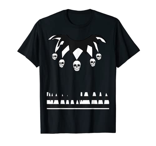 Disfraz de payaso espeluznante espeluznante cosplay de Halloween Camiseta