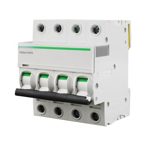 Disjoncteur triphasé 4P63A avec coupure simultanée phase neutre