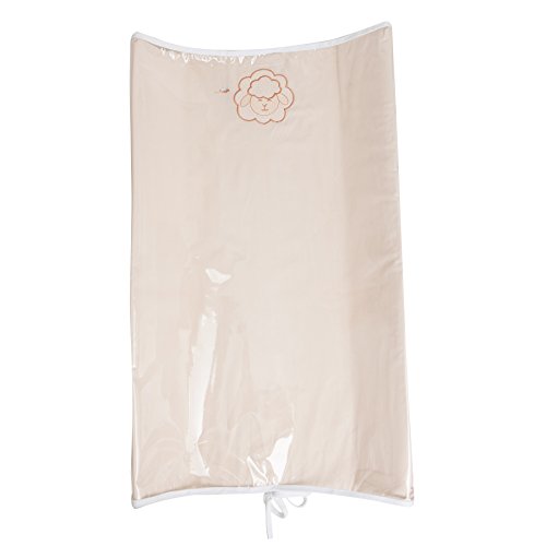 Papi Textil Trocador Bordados, Bege, 70 cmx40 cmx13 cm