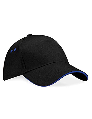 Beechfield B015c Ultimate Casquette à 5 panneaux, visière avec insert de couleur - - taille unique
