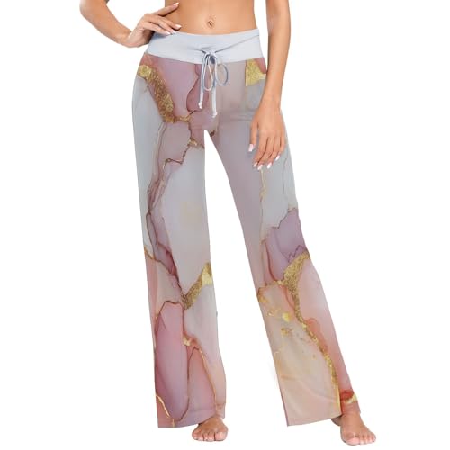 Pantalon de pyjama pour femme GuoChe en maille respirante vêtement de détente été XS