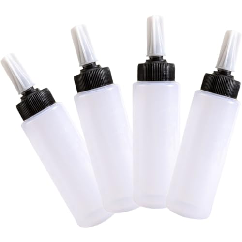 WEKAMOS 4�� ���F�v���X�`�b�N���w�A�J���[�A�v���P�[�^�[�{�g�� 150ml �e�ʂŉt�̂̐��m�ȓh�z�ƘR��h�~�@�\�t�� �����T�����ł�DIY�w�A�J���[��w�A���߂ɍœK�Ȏg���₷���w�A�h���b�V���O�c�[��