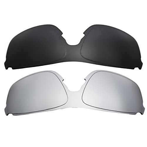 Objectifs EVZero Pitch Oakley compatibles en noir et titane de taille unique