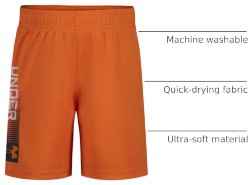 Image of Under Armour Boys' Performance Tech Shorts, Elastic Waistband, Lightweight & Fast-Drying