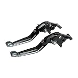 Levier d'embrayage moto Pour Moto SUZUKI GSX750F 1989 2007 Pour Leviers De Frein Et D'embrayage Pliables Réglables(A21)